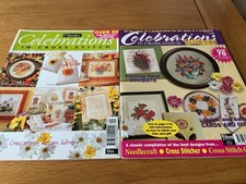 2 Flower Themed Cross Stitch