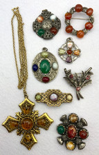 Vintage Celtic Bundle Brooches