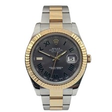 Rolex Datejust II 116333 Steel & Gold 41mm Wimbledon Dial 2011