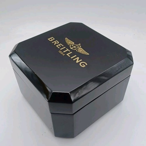 Breitling watch box black good - box,