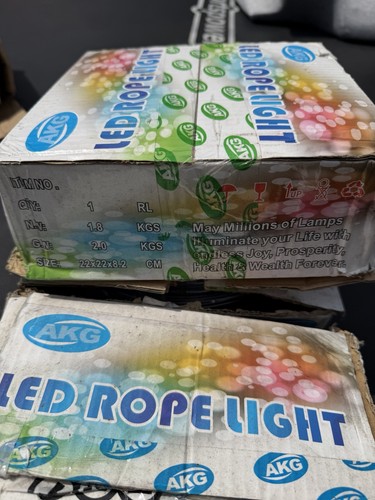Led rope lights 3 - lights,