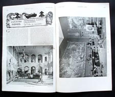 GRIMSTHORPE CASTLE, LINCOLNSHIRE. 1903 magazine. Bet' Grantham & Peterborough