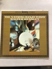 Walter Hensley The 5-String Banjo Today LP Capitol MONO [bluegrass] Excellent