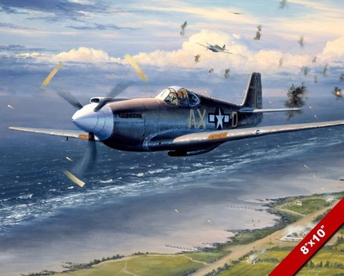 Wwii mustang plane - mustang, over