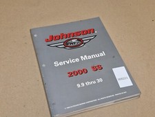 Johnson Outboard Motor SS 9.9 thru 30 Service Shop Repair Manual 2000  787067