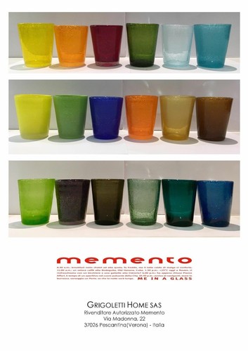 Memento glass bicchiere - glass,