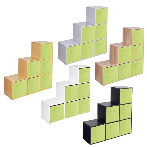 Cube step storage bookcase - 6,
