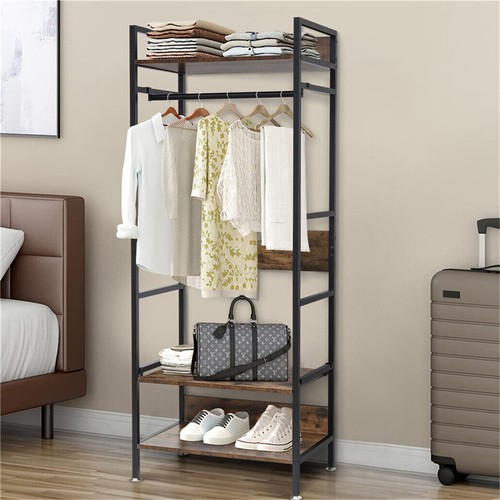 Industrial open wardrobe - open,