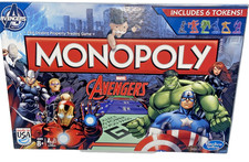 Marvel Avengers Monopoly Board