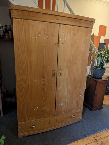 Vintage victorian wardrobe - vintage,