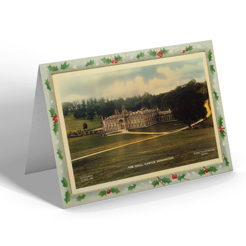 Xmas notelet vintage - notelet,
