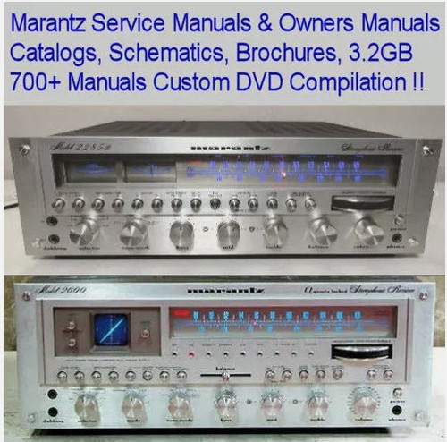 Marantz service manuals - marantz,