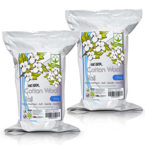 250g roll gen wound - 2x, roll,