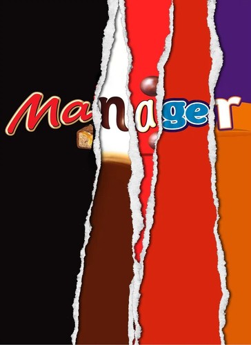 Manager chocolate bar wrappers - manager,