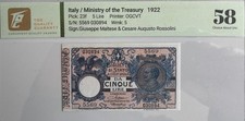5 LIRE Kingdom of Victor
