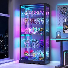 Glass display cabinet with - cabinet,