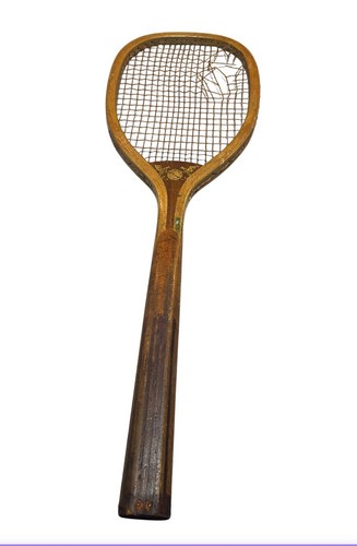 Antique wooden tennis - antique, racket