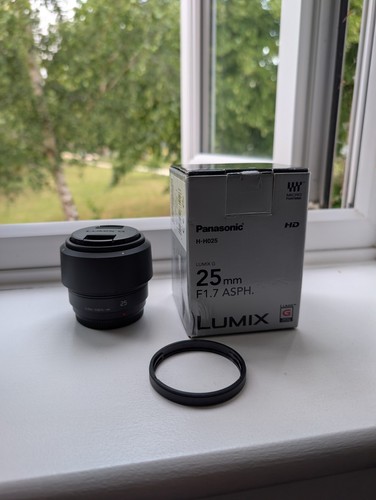 Panasonic lumix 25mm 7 - panasonic, f1.7