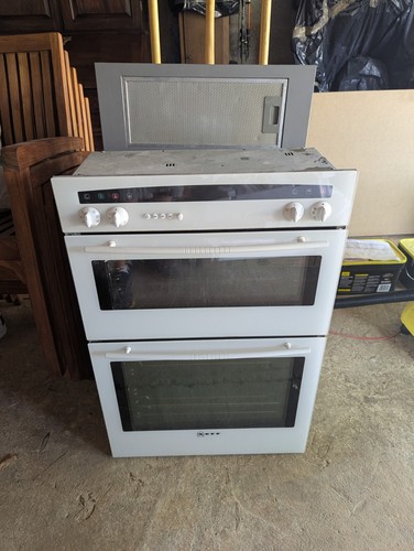 Neff double oven - double, with