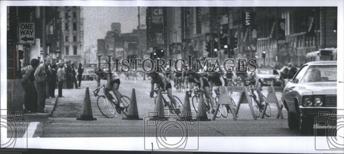 Large 1974 press photo - press, raleigh