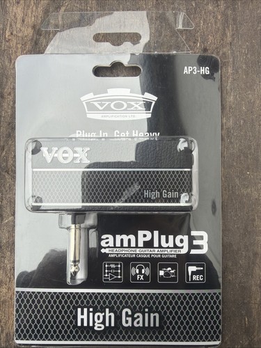 Vox amplug high gain guitar - vox, 3