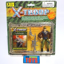 Extreme Troop FALCON General Tomahawk 2002 GI Joe KO bootleg MOC card variant B