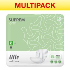 Lille Healthcare Suprem Form Super Plus Incontinence Pads - 4 Packs of 20