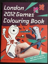 London 2012  Olympics Colouring Book  With Sticker Sheets