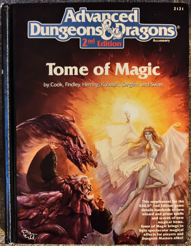 Tome magic 2nd edition - tome, ad&d
