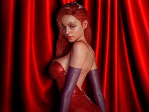Jessica rabbit unpainted - jessica,