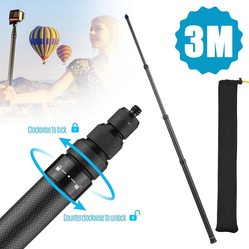 Carbon fiber selfie stick - selfie,