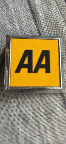 Car grill badge c1970s - car,