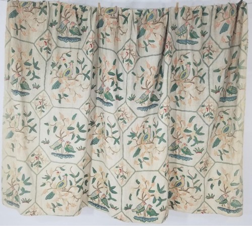 Antique indian kashmiri crewel - indian,
