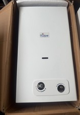 TTulpe Propane Instant Gas Water Heater Indoor B-6 P37 Eco, 1.5 V, White READ !!