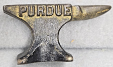 Vintage  Purdue Miniature 3” Anvil Blacksmith Jewelry, Paperweight OLD