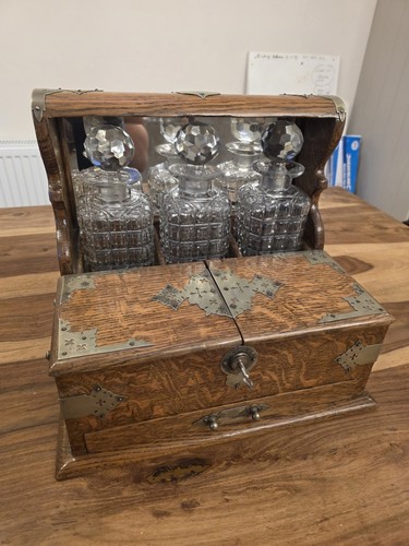 Antique victorian oak games - antique,