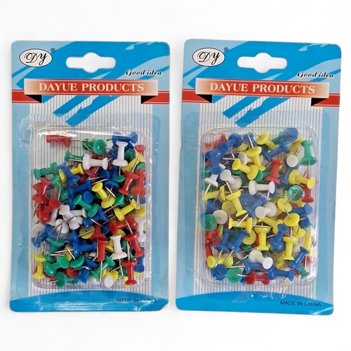 Push pins map - map, tacks