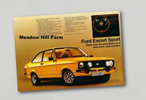 Fridge magnet ford - fridge, escort