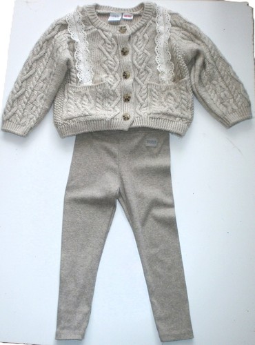 Zara 2pc cable knit - 🤎,