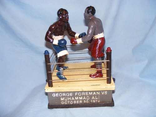 Boxing money box bank cast - money,