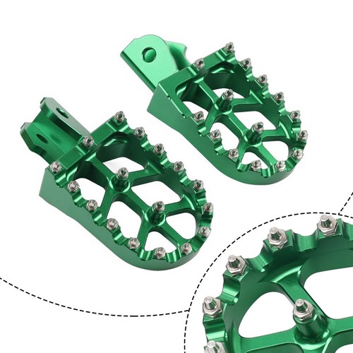 Foot pegs footpegs green fit - pegs,