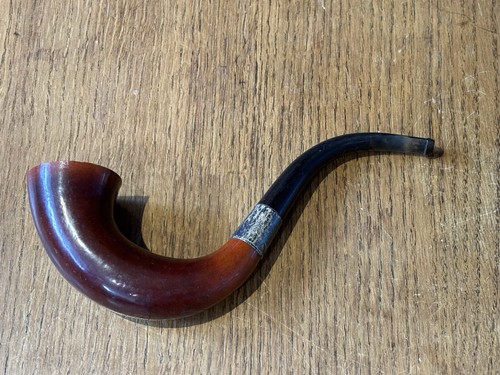 Antique calabash pipe - antique, with