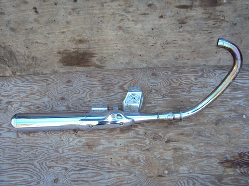 Yamaha sr400 original exhaust - original,