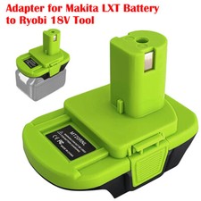 Battery Converter Adapter for Makita LXT 18V to for Ryobi 18V One+ Power Tool