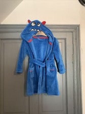 Blue Monster Robe Dressing