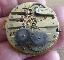 INTERESTING   GENTS  POCKET WATCH MOVEMENT