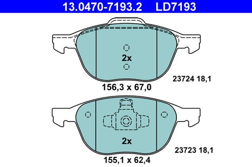 Ate 0470 7193 brake - ate,