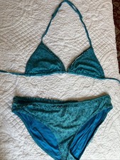 Blue Fat face Bikini Size 16