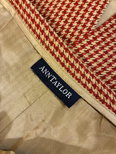Ann taylor red beige - taylor,