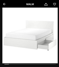 IKEA Malm Double Bed frame